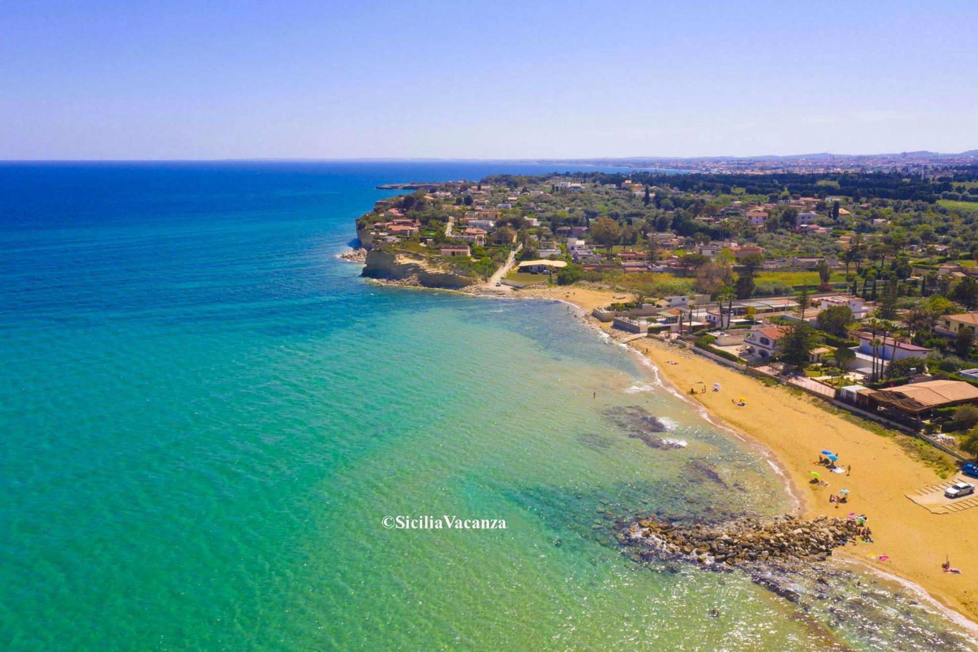 Villa Nisa Apartment Sea View Фонтане-Бьянке Экстерьер фото