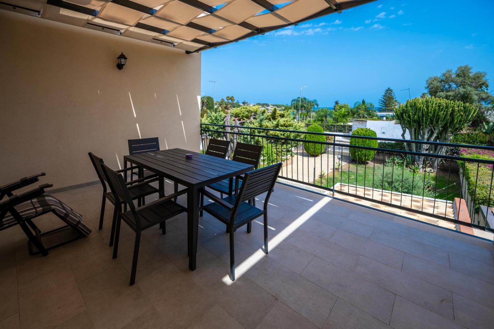 Villa Nisa Apartment Sea View Фонтане-Бьянке Экстерьер фото