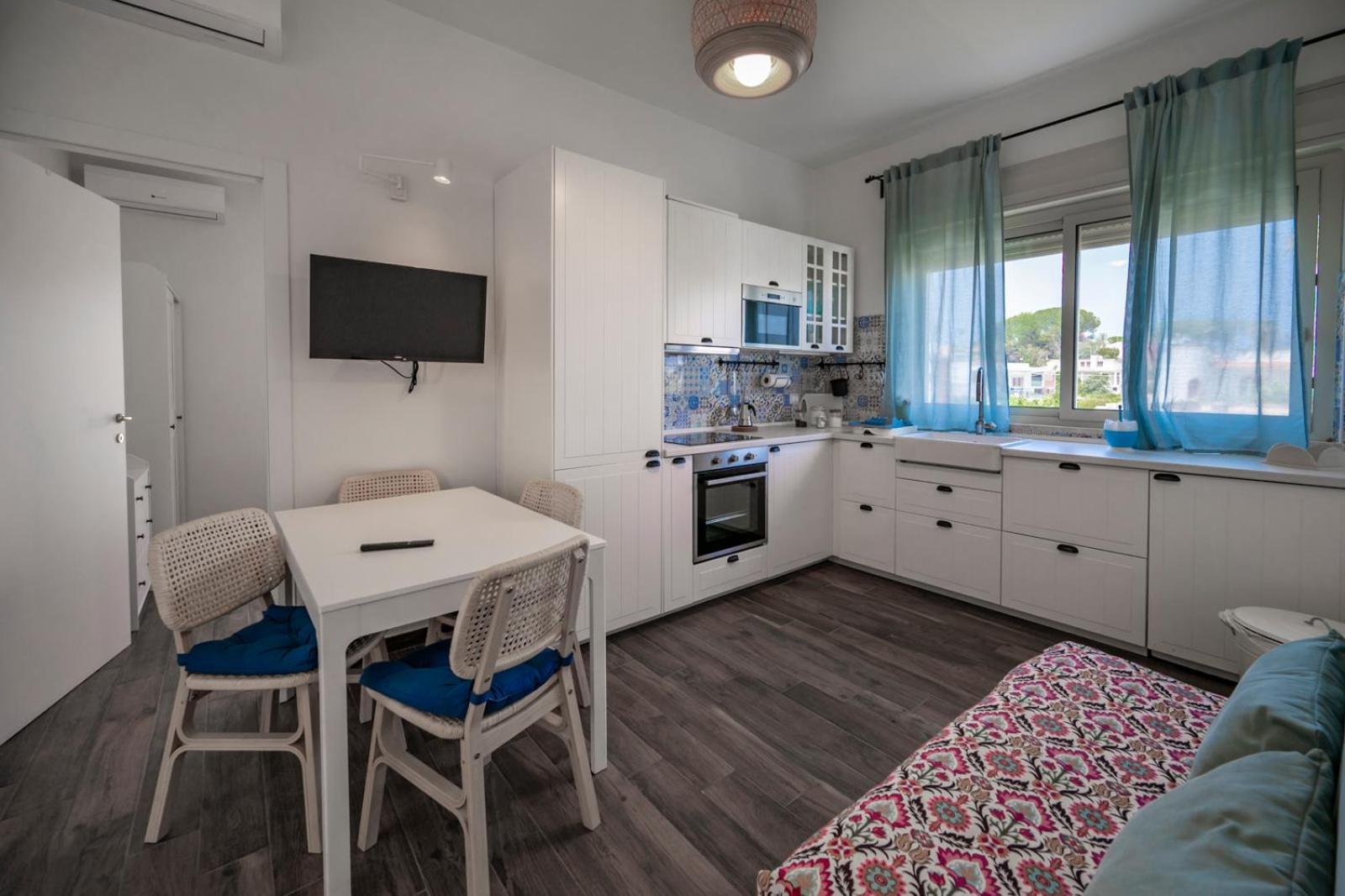 Villa Nisa Apartment Sea View Фонтане-Бьянке Экстерьер фото